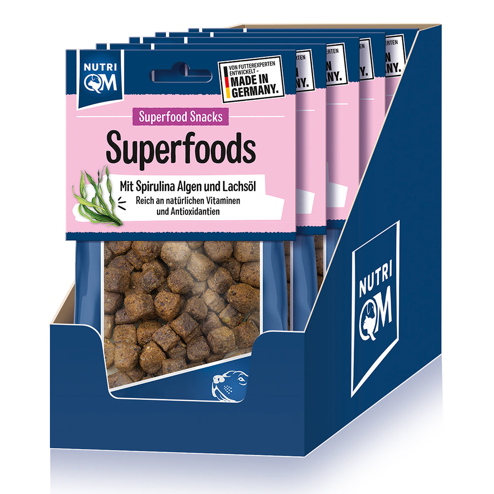 Snack Spirulina Algen & Lachsöl