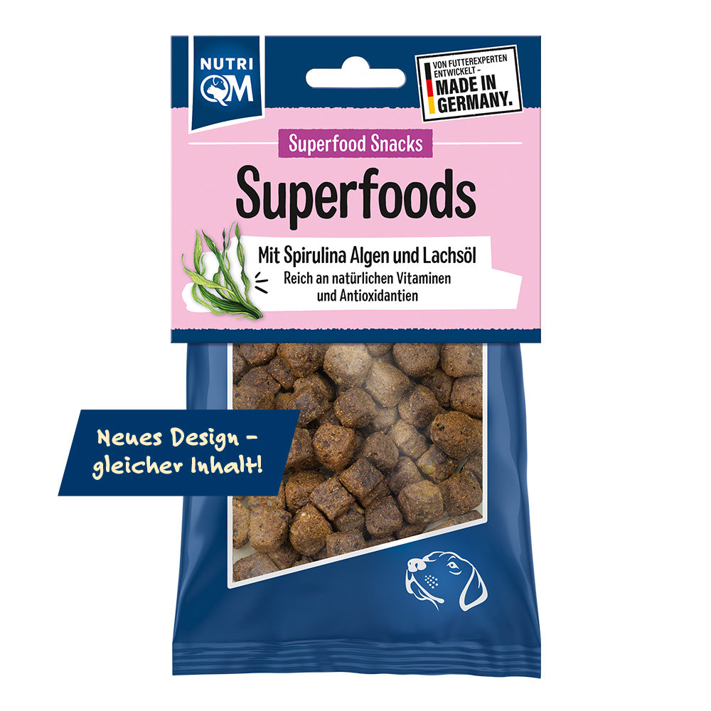 Snack Spirulina Algen & Lachsöl