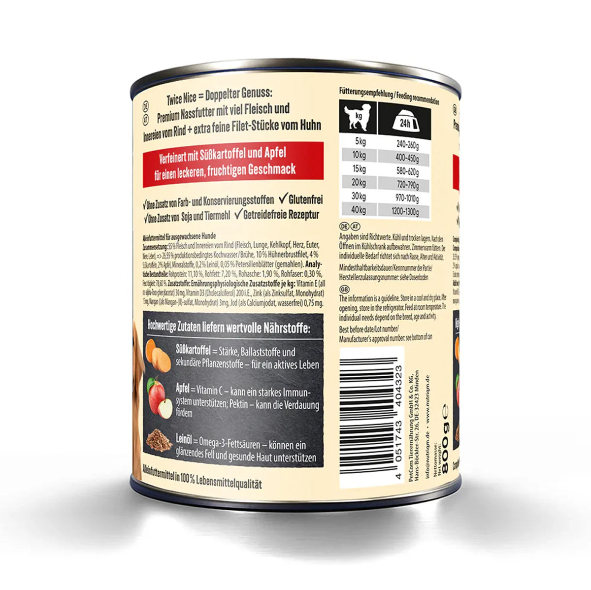 Adult Rind & Filet vom Huhn