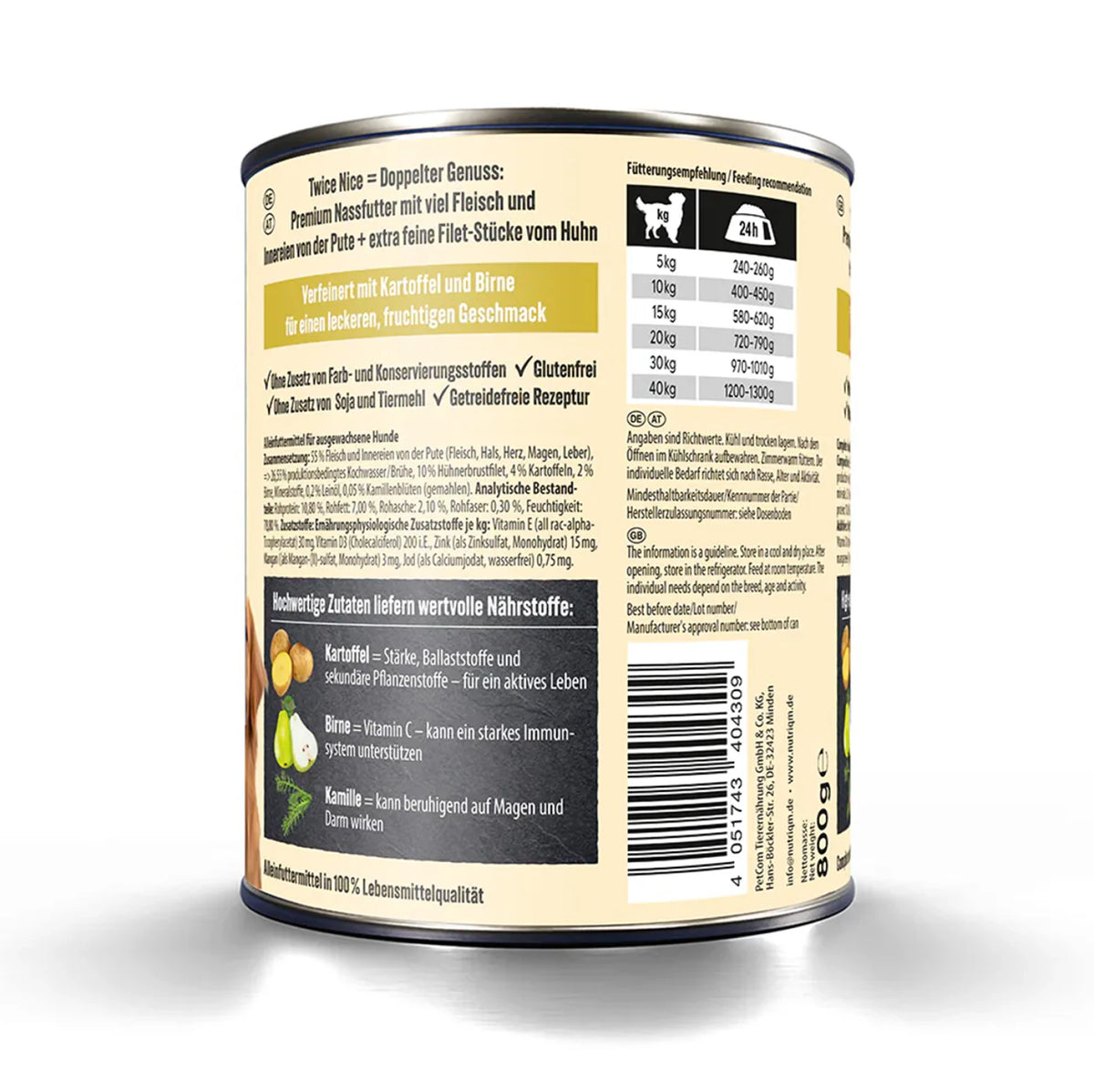 Adult Pute & Filet vom Huhn